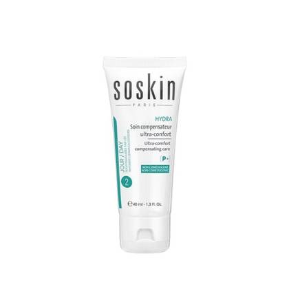 Soskin - P+ HYDRA Face Cream Moisturizing/Soothing for Acne Treatment Resulting in Irritated/Dry Skin 40ml 129389