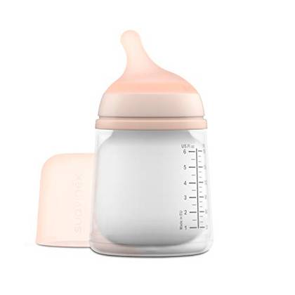 Suavinex - Anti-Colic Silicone Bottle T/S /0m/ 180ml 4755/9104