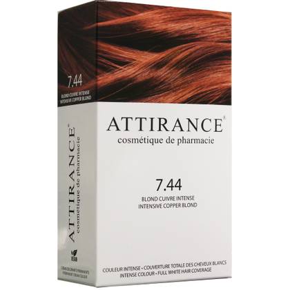 Atiransi - Cream Hair Dye Intense Copper Blonde 7/44 50ml 1263
