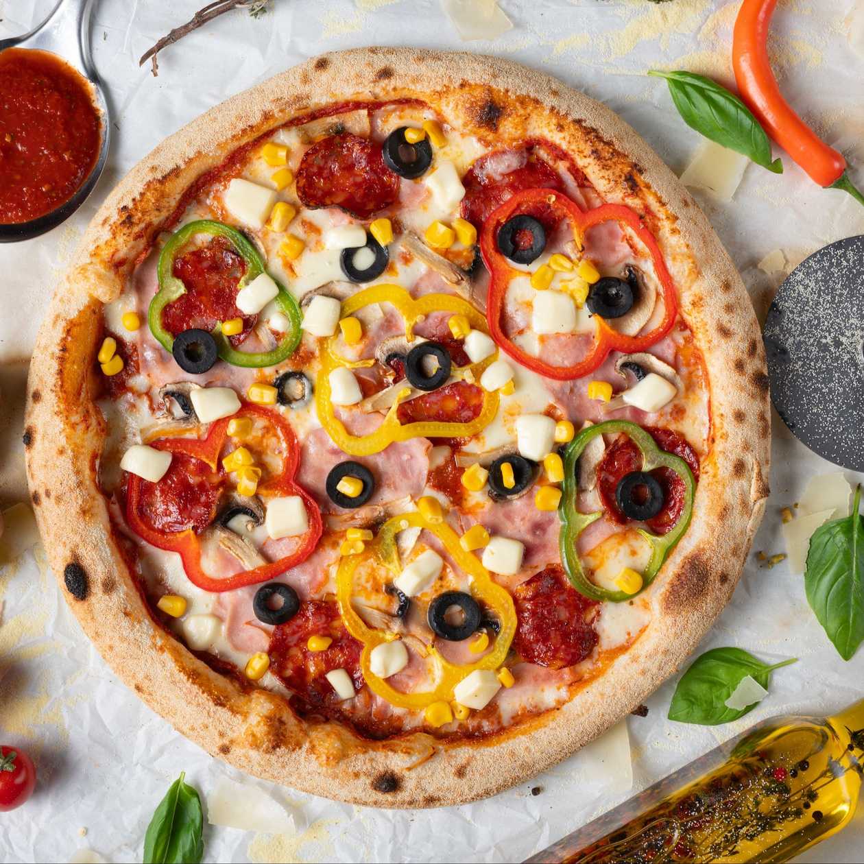 Pizza Quattro Stagioni Gourmet