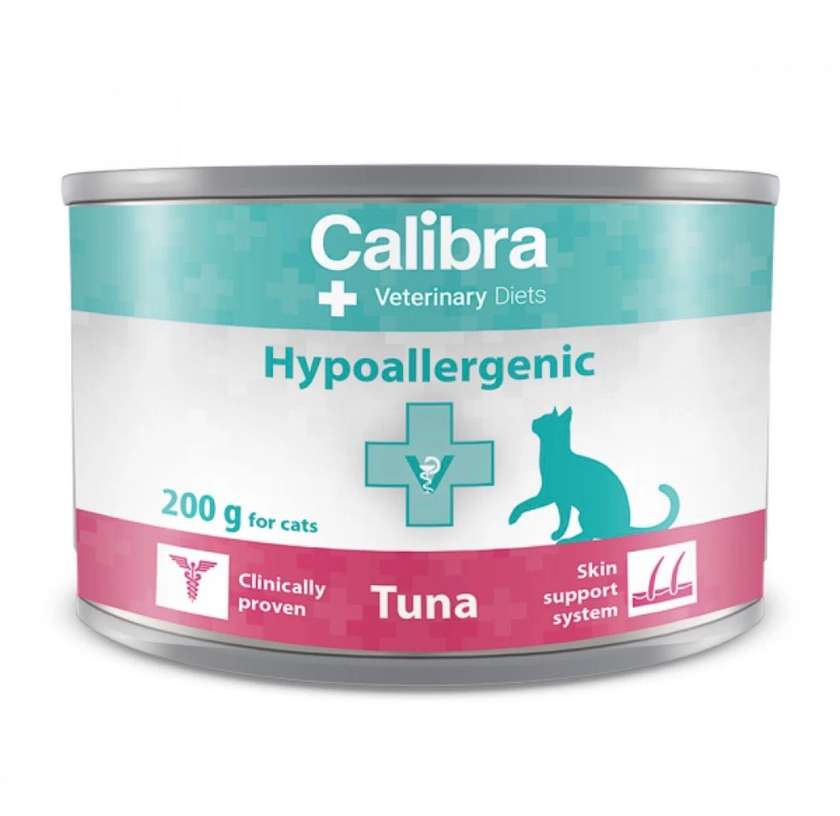 CALIBRA VD CAT HYPOALLERGENIC WITH TUNA, 200 G