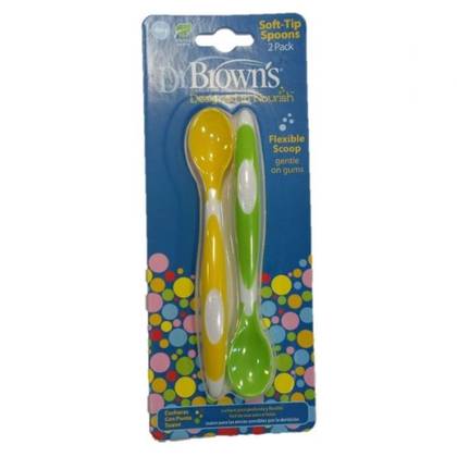 Dr. Brown's - Soft Tip Spoon (Yellow + Green) 8850 #2