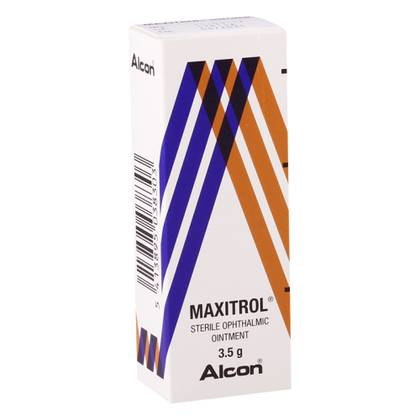 Maxitrol Eye Ointment 3.5g Tube #1