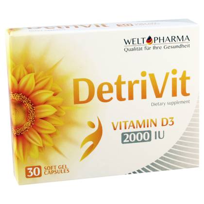 Detrivit Capsule 2000 IU #30