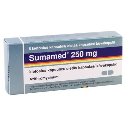Sumamed Capsule 250mg #6