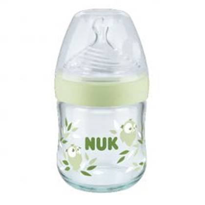 Nuki - Glass Bottle 120ml + Silicone Nipple 7475