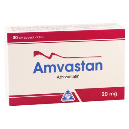 Amvastatin Tablet 20mg #30