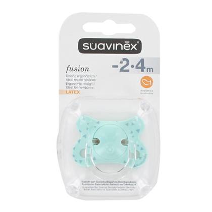 Suavinex - Dummy Silicone Anatomical Blue /2-4 months/ 1249 #1