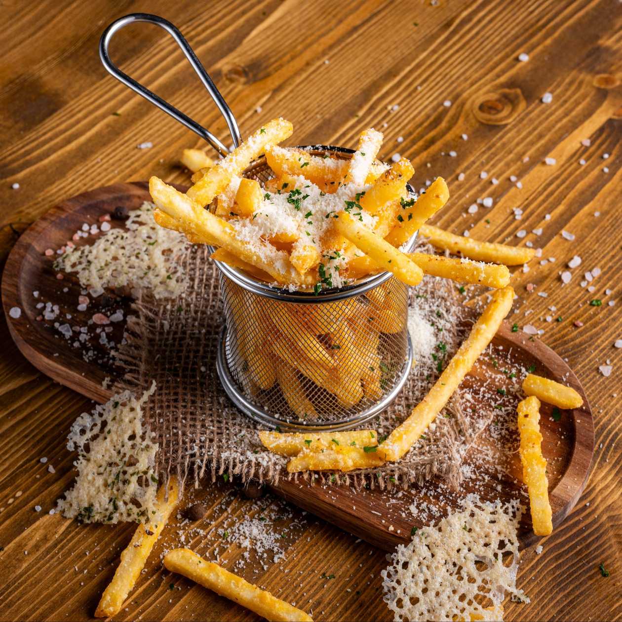 Cartofi cu Parmezan și Usturoi