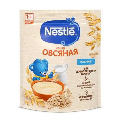 Nestlé - Milk Oat Porridge /5m+/ 200g 3403