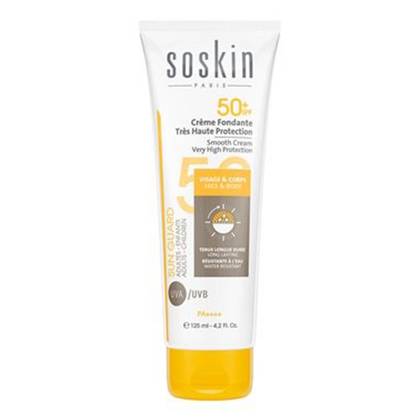 Soskin - Face/Body Cream Sunscreen SPF50 Ocean Friendly 125ml 1727