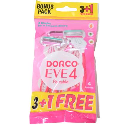 Dorko - Disposable Razor Device 4 Blades for Women 1223 #4