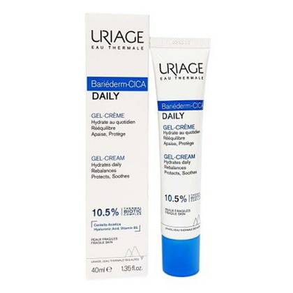 Uriage - Bariederm Cica Gel Cream for Repair, Hydration, Protection - Daily Use 40ml 1924