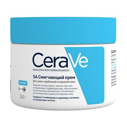 CeraVe SA Face/Body Cream for Dry/Rough/Uneven Skin 340g 4101