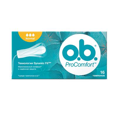Obi - Normal Tampons ProComfort /3 pcs/ 4282/4428/0009/6093 #16