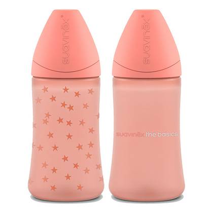 Suavinex - Plastic Bottle 3 poz BASICS /0m/ 270ml 7608 #2