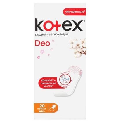 Kotex - Daily Normal Deo Pads /2 pcs/ 8081/8227 #20