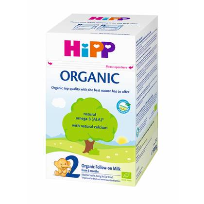 Hipp - Organic Milk 2 /6 Months+/ 800g 2059-01/2059-02