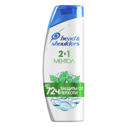 Head & Shoulders - 2-in-1 Anti-Dandruff Shampoo & Conditioner with Menthol for All Hair Types 200ml 8447