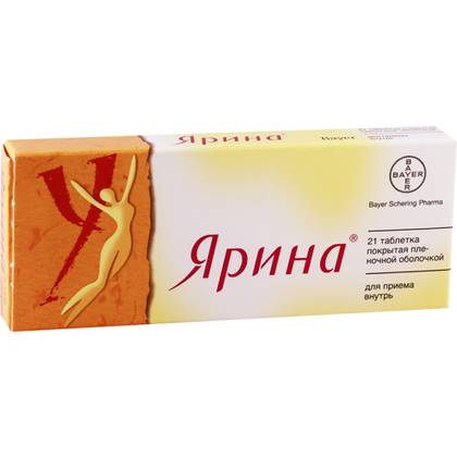 Yarina Tablet 0.03mg + 3mg #21