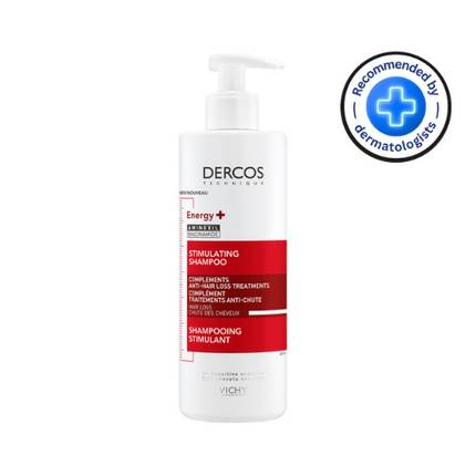 Vichy - Dercos Energy+ Stimulating Shampoo with Aminexil Anti-Hair Loss for All Hair Types 400ml 2243/5102