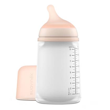 Suavinex - Anti-Colic Silicone Bottle T/S /3m/ 270ml 4592/8416