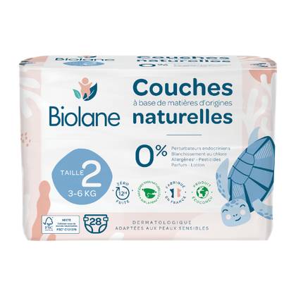 Bioline - Diaper Size 2 (3-6 kg) 0150 #28