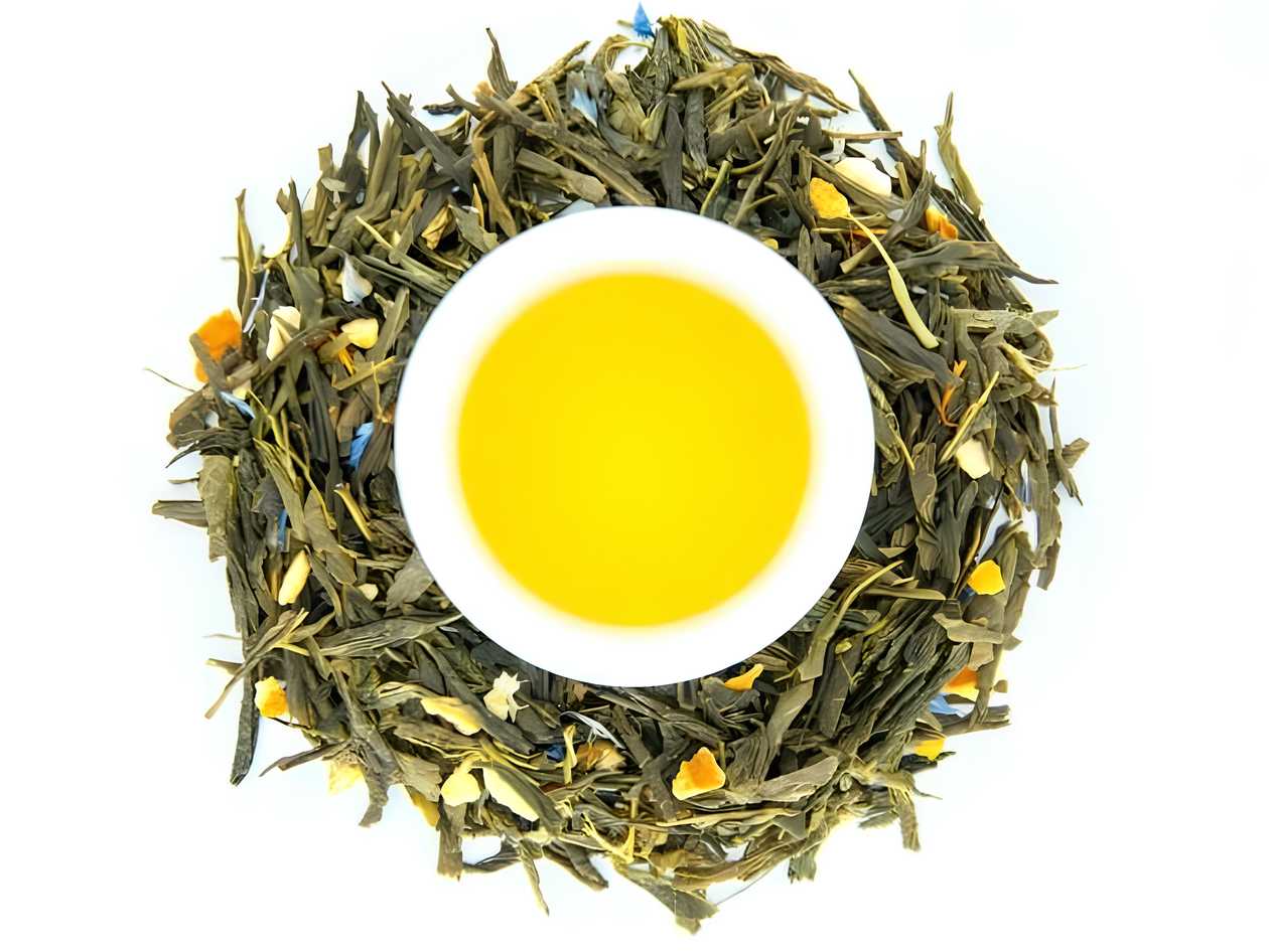 Зелений з бергамотом