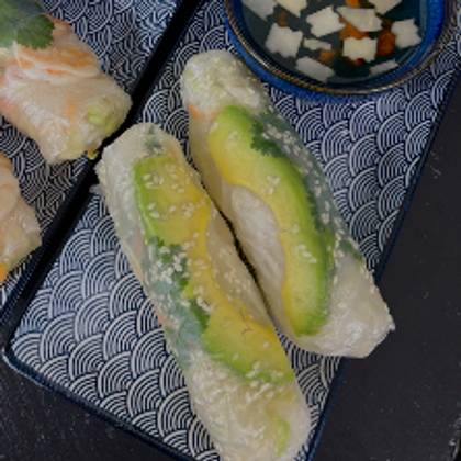 Summer Fresh Rolls – Avocado