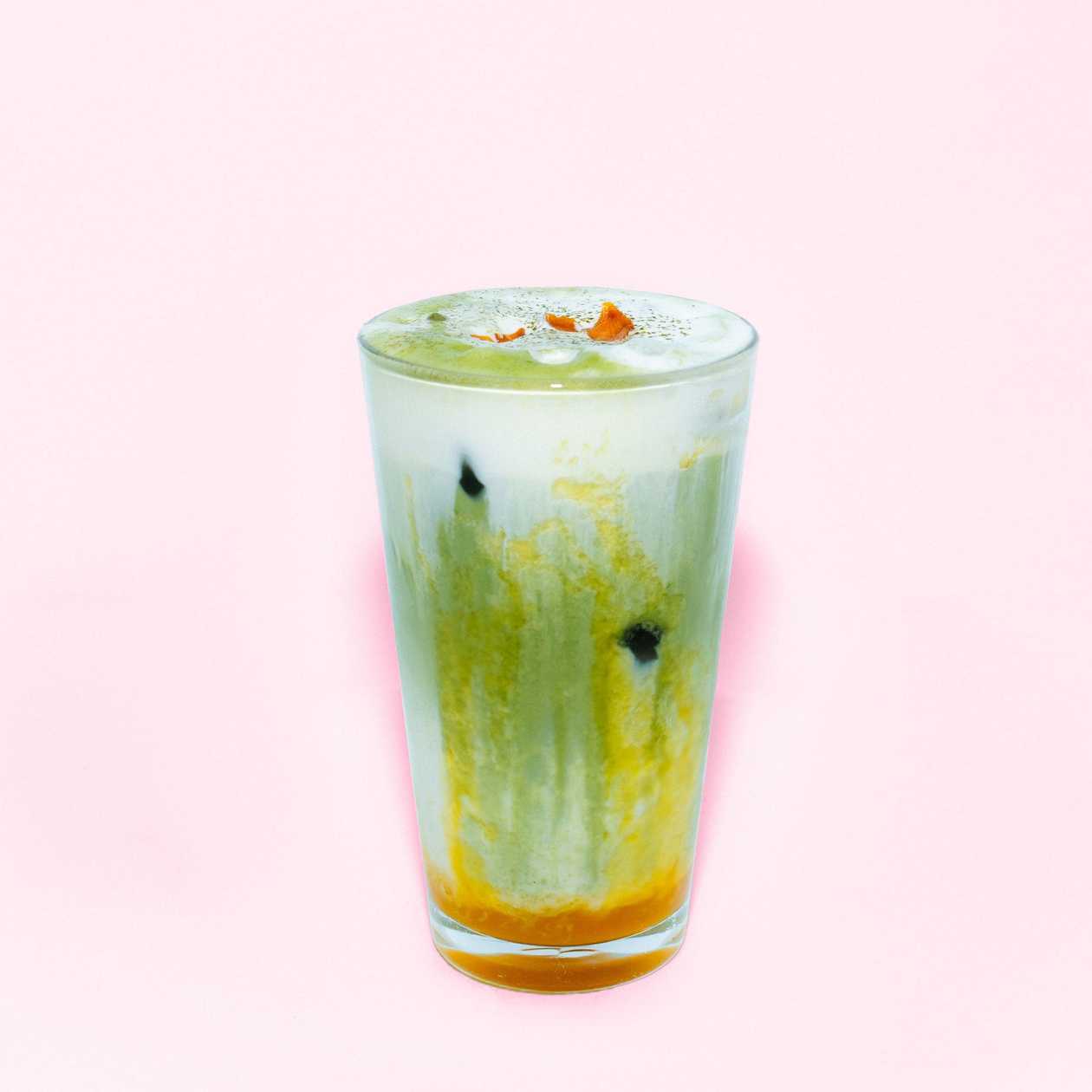 Mango Matcha Latte (doar rece cu gheață)
