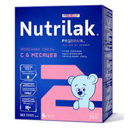 Nutrilac - Premium Milk 2 with Probiotics and Nucleotides /6-12 months/ 300g 1370