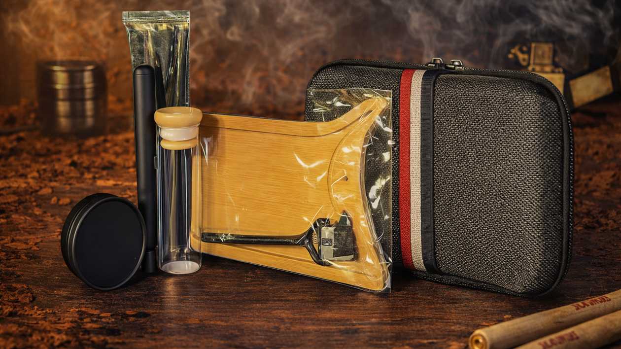 Rolling Tray Set (Taxta + Aksesuar Çantası)