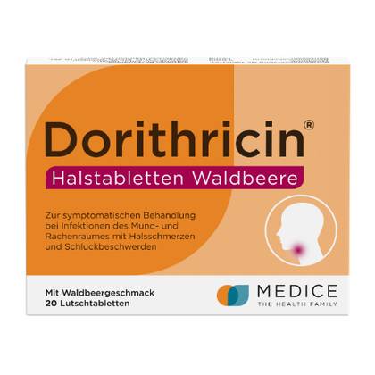 Doritrizine Forest Berry Chewable Tablets #20