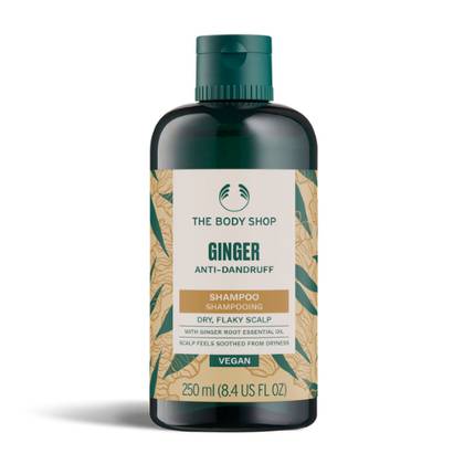 Body Shop - Shampoo for Dry/Brittle Hair with Ginger Anti-Dandruff 250ml 33584/42553