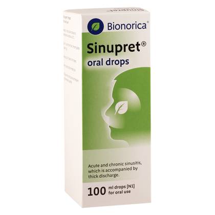 Sinupret Oral Drops 100ml Bottle #1