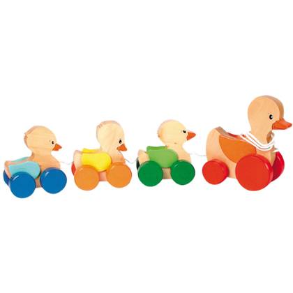 Goki - Toy Moving "Family of Ducks" /1 year+/ 54988