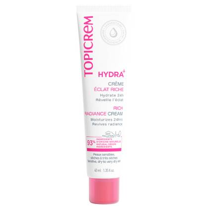 Top Cream - 24-Hour Hydrating Face Cream / Radiant Skin, Enriched 40ml 4327