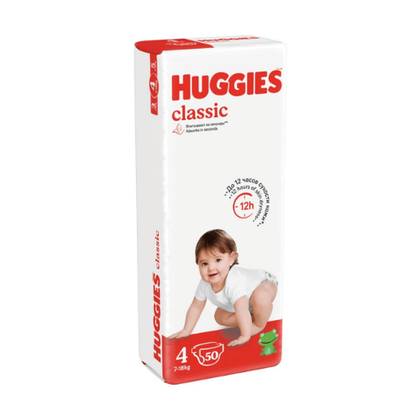 Huggies Classic - Baby Diaper Z-4 /7-18kg/ 3147 #50
