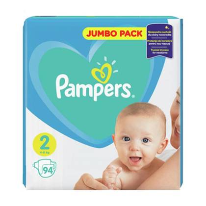 Pampers - Baby Diaper Z-2 /4-8kg/ Mini 4613/8137 #94