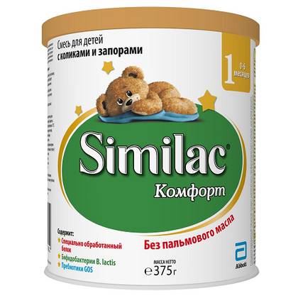 Similac - Comfort Milk 1 /0 Months+/ 375g 6833