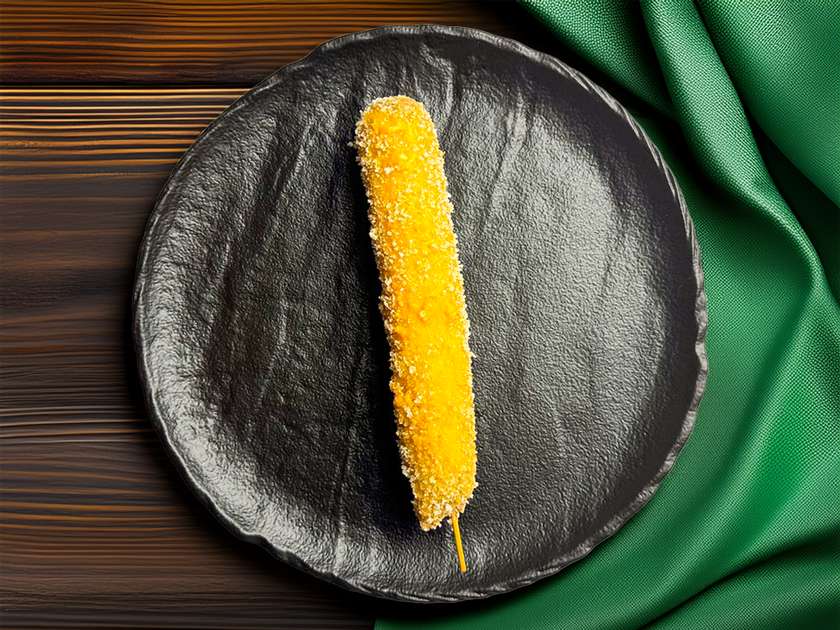 Корн-дог – гарячий та хрусткий