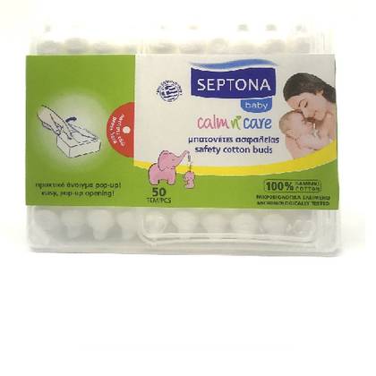 Septona - Ear Swabs Safe for Children 603-1360/0001/5024 #50