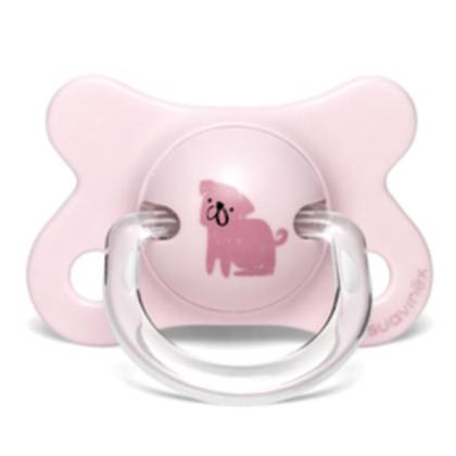 Suavinex - Dummy Silicone Physiological Pink /2-4 months/ 1218 #1