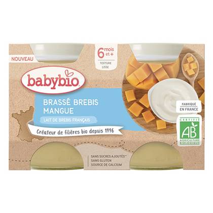 Beibibio - Yogurt with French Sheep's Milk and Mango /6m+/ 130g 0873 #2