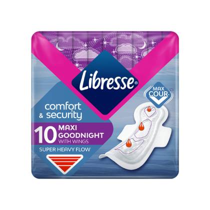Libresse - Hygiene Pad Inv ComfortSecurity Maxi Night /6 pcs/ 6474 #10