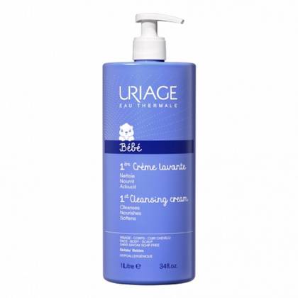 Uriage - BEBE 1ST Cleansing Cream for Infants/Children Face/Body/Scalp 500ml 0386/8672