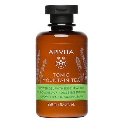 Apivita - Shower Gel with Toning Mountain Tea Extract and Essential Oils 250ml 3213