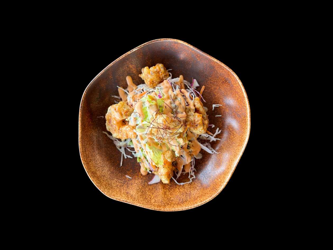 Fasting Rock shrimp salad