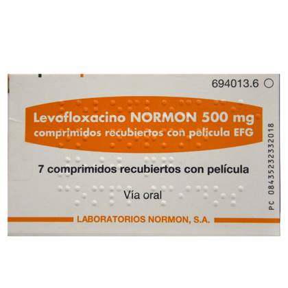 Levofloxacin Normon Tablet 500mg #7