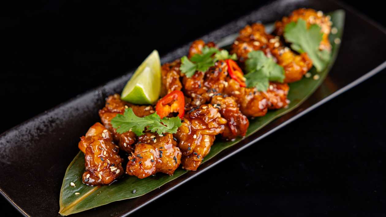Golden Sesame Chicken